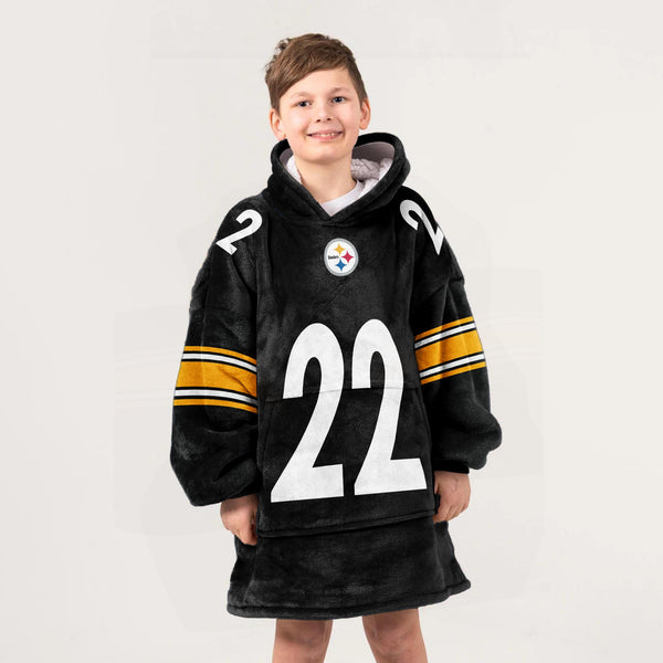 Pittsburgh Football Team Unisex Blanket Hoodie