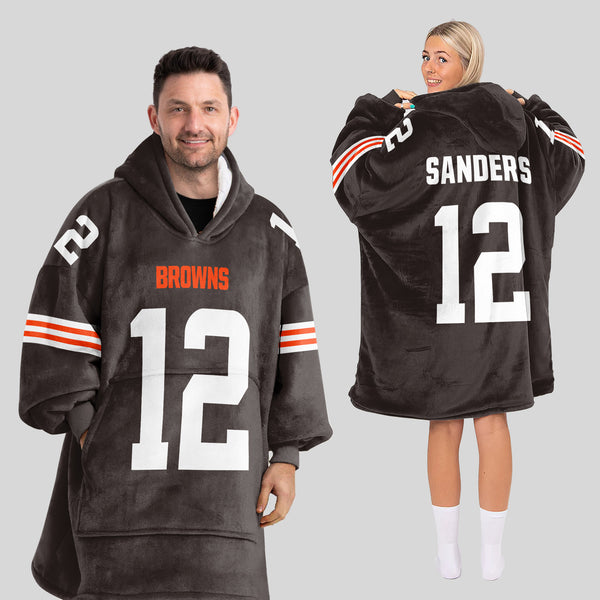 Cleveland Football Team Unisex Blanket Hoodie