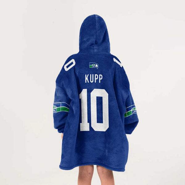 C.K 10 Seattle Football Unisex Blanket Hoodie