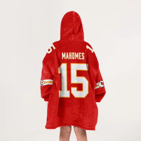 Kansas City Football Team Unisex Blanket Hoodie