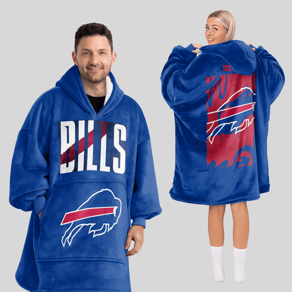 Buffalo Football Unisex Blanket Hoodie