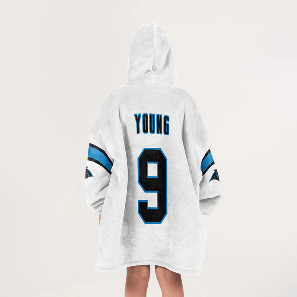 B.Y 9 Carolina Football Unisex Blanket Hoodie