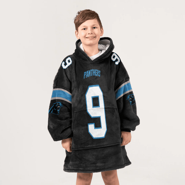 B.Y 9 Carolina Football Unisex Blanket Hoodie