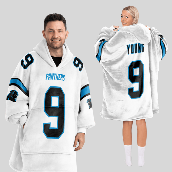B.Y 9 Carolina Football Unisex Blanket Hoodie