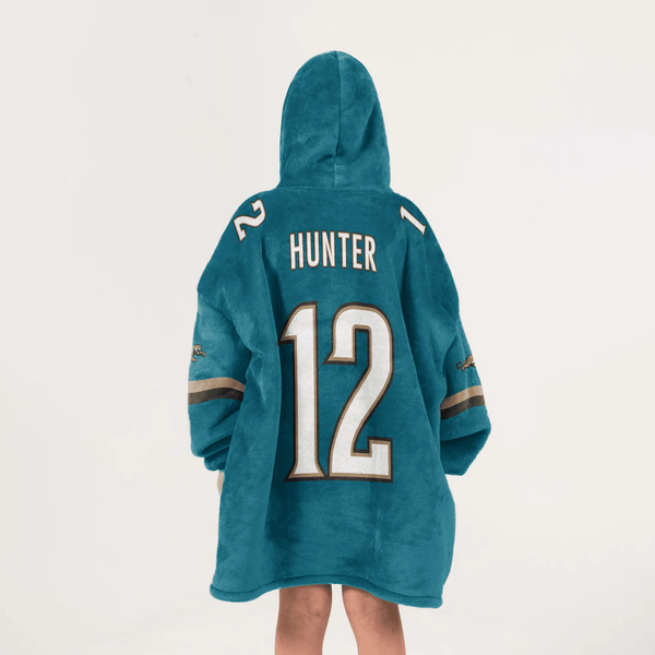 T.H 12 Jacksonville Football Unisex Blanket Hoodie