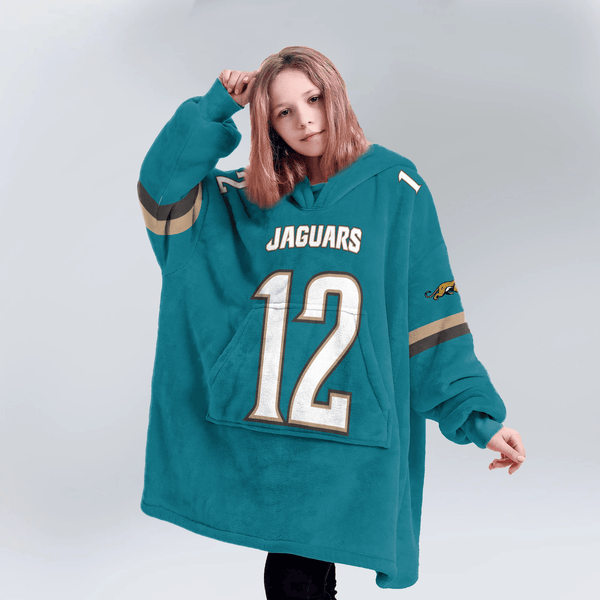 T.H 12 Jacksonville Football Unisex Blanket Hoodie