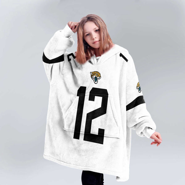 T.H 12 Jacksonville Football Unisex Blanket Hoodie