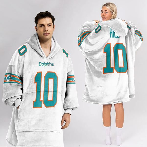 T.H 10 Miami Football Unisex Blanket Hoodie