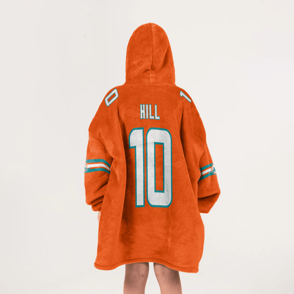 T.H 10 Miami Football Unisex Blanket Hoodie