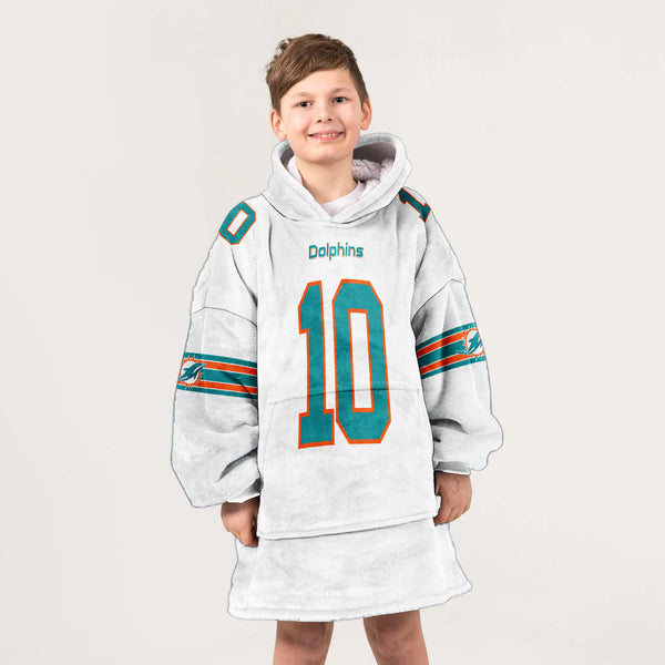 T.H 10 Miami Football Unisex Blanket Hoodie