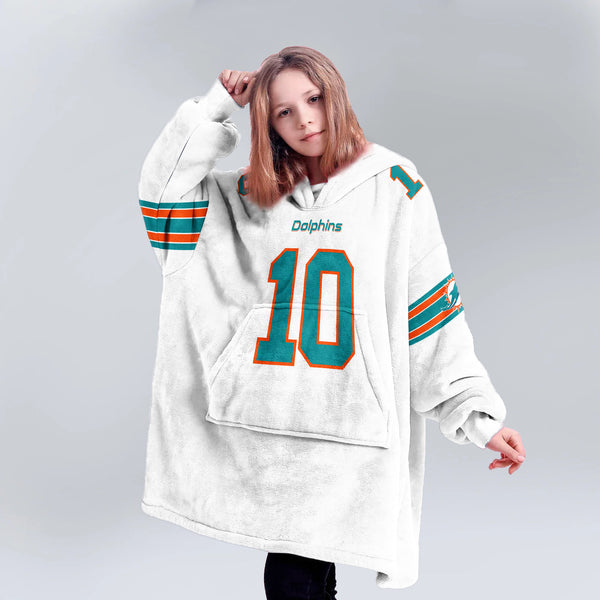 T.H 10 Miami Football Unisex Blanket Hoodie