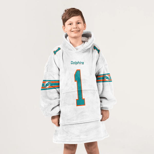 T.T 1 Miami Football Unisex Blanket Hoodie