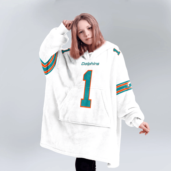T.T 1 Miami Football Unisex Blanket Hoodie