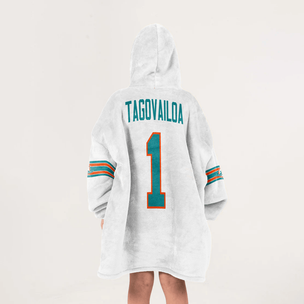 Captain T.T 1 Miami Football Unisex Blanket Hoodie
