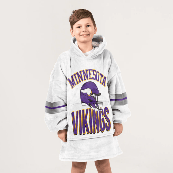 J.J 18 Minnesota Football Unisex Blanket Hoodie