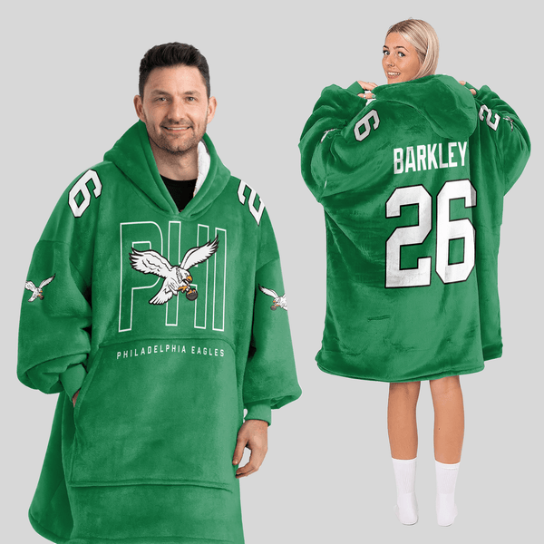 S.B 26 Philadelphia Football Unisex Blanket Hoodie