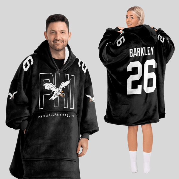 S.B 26 Philadelphia Football Unisex Blanket Hoodie