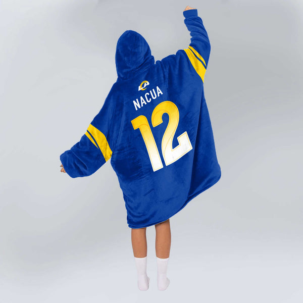 Los Angeles R Football Team Unisex Blanket Hoodie