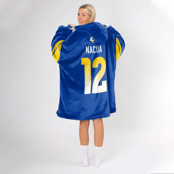 Los Angeles R Football Team Unisex Blanket Hoodie