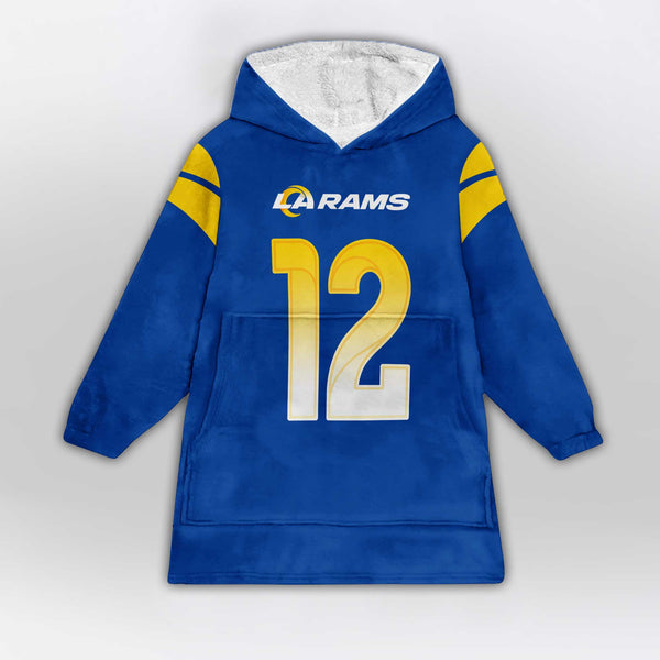 Los Angeles R Football Team Unisex Blanket Hoodie