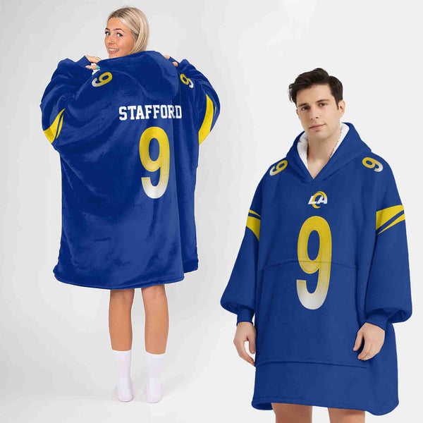 Los Angeles R Football Team Unisex Blanket Hoodie