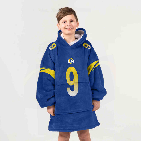 Los Angeles R Football Team Unisex Blanket Hoodie