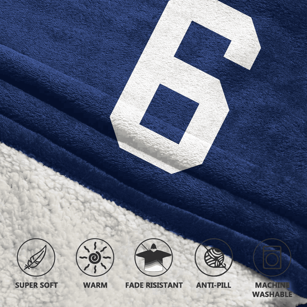 New York G Football Team Unisex Blanket Hoodie