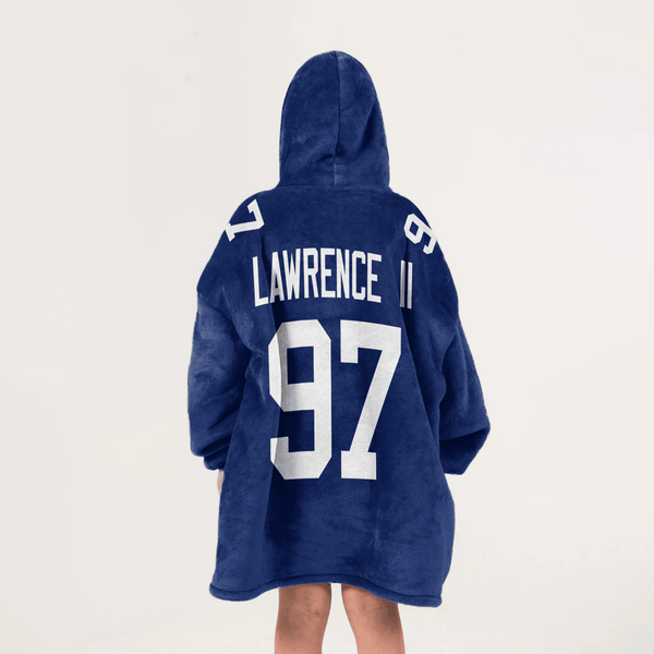 New York G Football Team Unisex Blanket Hoodie