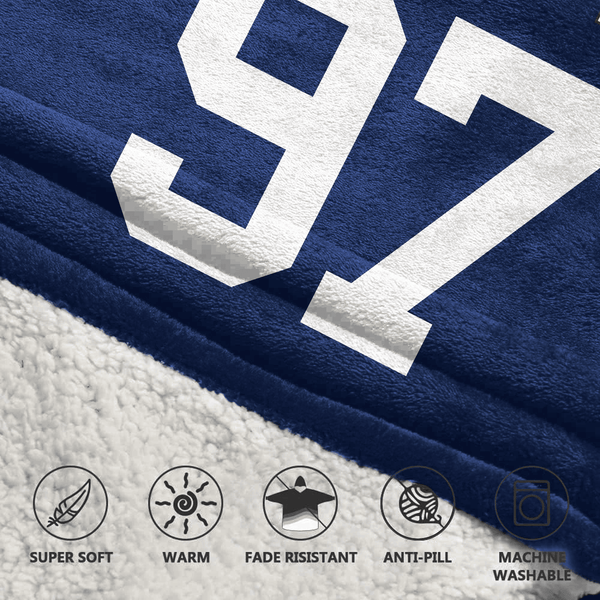 New York G Football Team Unisex Blanket Hoodie