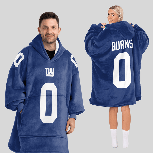 New York G Football Team Unisex Blanket Hoodie