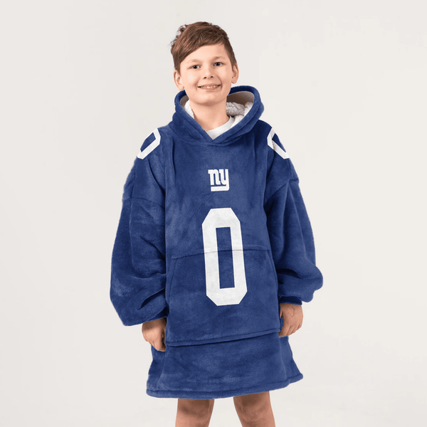 New York G Football Team Unisex Blanket Hoodie