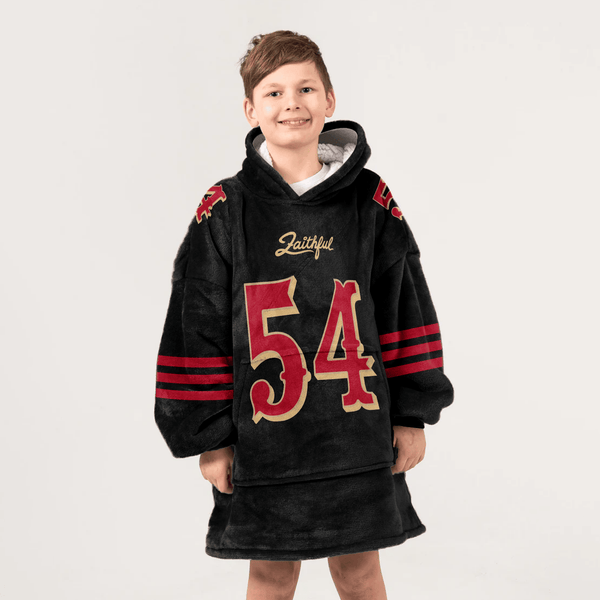 San Francisco Football Team Unisex Blanket Hoodie
