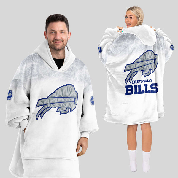 Buffalo Football Unisex Blanket Hoodie