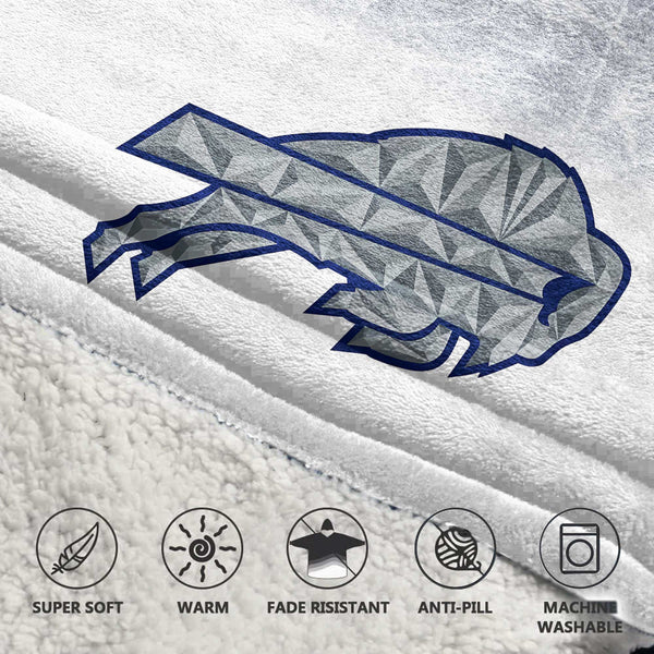 Buffalo Football Unisex Blanket Hoodie