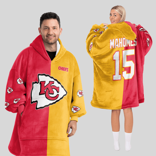 P.M 15 Kansas City Football Unisex Blanket Hoodie