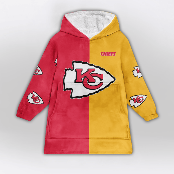 P.M 15 Kansas City Football Unisex Blanket Hoodie