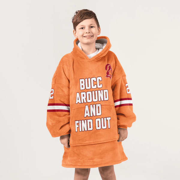 E.E 2 Tampa Bay Football Unisex Blanket Hoodie