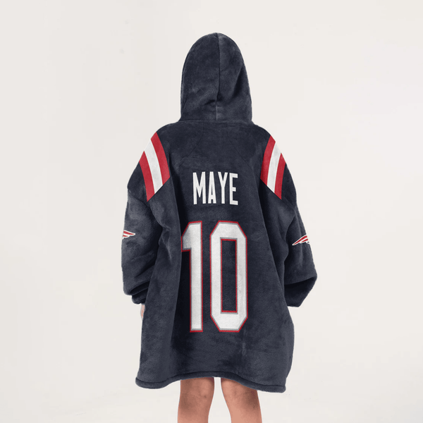 D.M 10 New England Football Unisex Blanket Hoodie