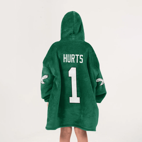 J.H 1 Philadelphia Football Unisex Blanket Hoodie
