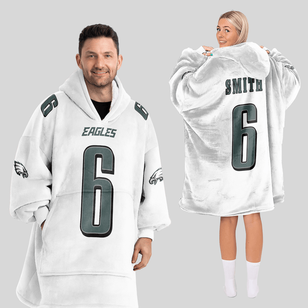 D.S 6 Philadelphia Football Unisex Blanket Hoodie