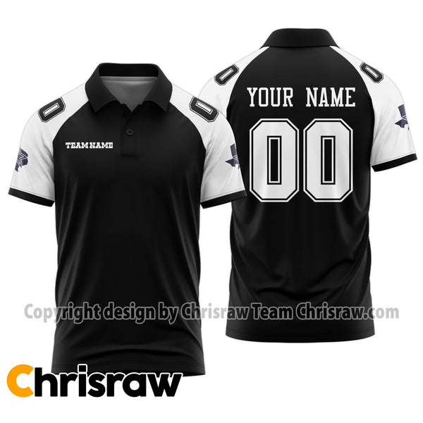 Cowboys Polo Custom Name & Number