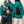 Chrisraw Gabu Hoodie — Black Cat Biting Hand Print