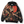 Chrisraw Tsuno Kabuto Hoodie — Antler Samurai Red Moon Print