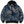 Chrisraw Midnight Guardians Hoodie — Dragon Phoenix Japanese Line Art Indigo All-Over Print