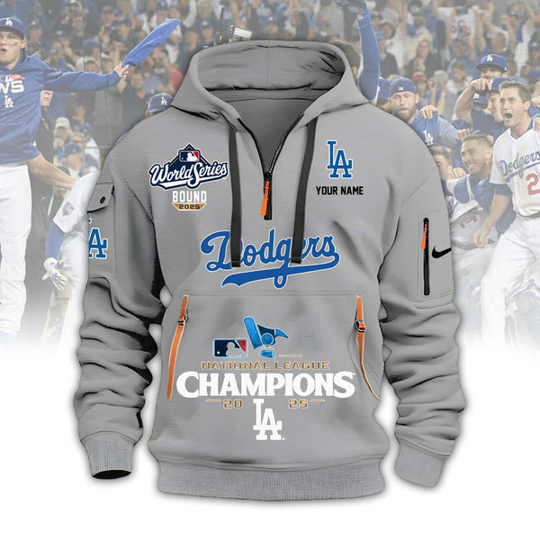 LA World Series 2025 - Half Zipper Hoodie - 2