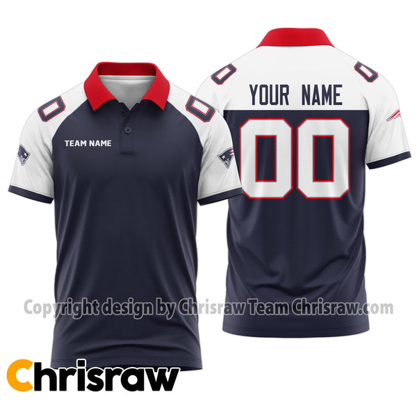 Patriots Polo Custom Name & Number