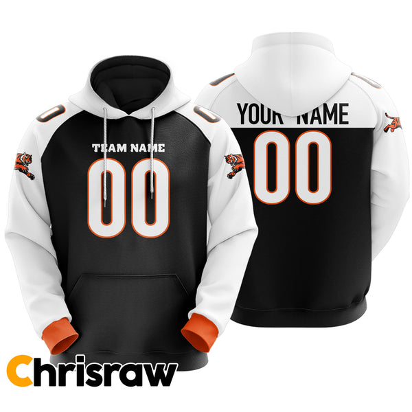 Pullover Sweatshirt Hoodie Custom Cincinnati - V1