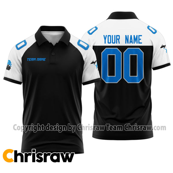 Lions Polo Custom Name & Number