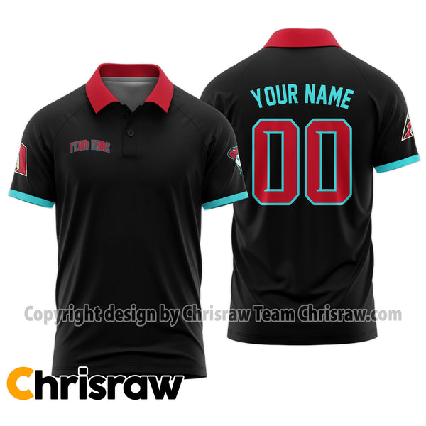 Diamondbacks Polo Custom Name & Number