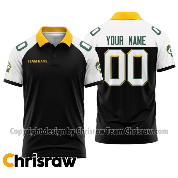 Packers Polo Custom Name & Number